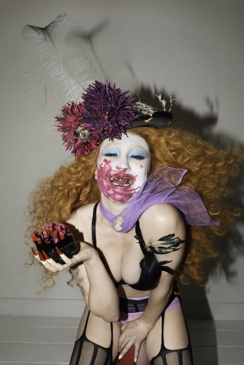 dailyroan's tweet photo. two years ago today, chappell roan for interview magazine! ⋆.˚˖࿔ ࣪

august 19th, 2024 https://t.co/22UvcWZBar