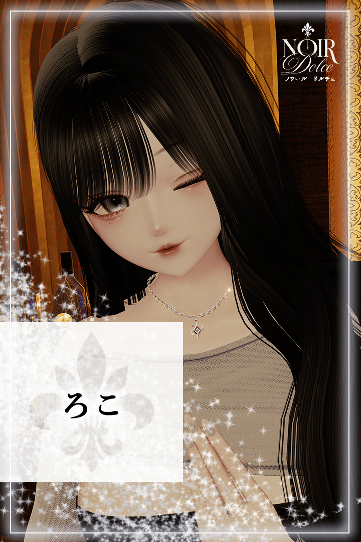 NOIRDOLCE1's tweet photo. 【キャスト紹介⑯】
名前：ろこ（@Roco56_）
#VRCイベント #VRC_NOIRDOLCE https://t.co/psIpsQJQgH
