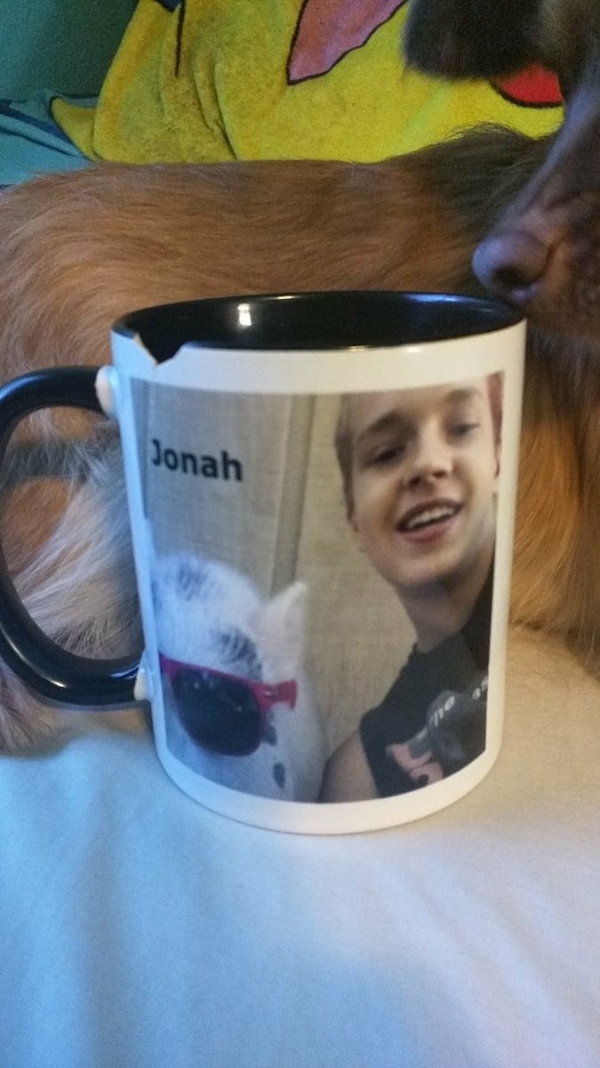 MethodMusicV's tweet photo. The old doggo stole my cup lol ❤️ https://t.co/chJDhwyHU5