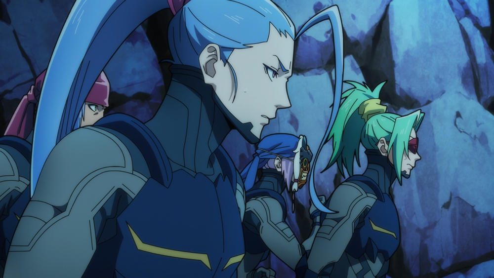 samuraitroo_pr's tweet photo. ⚔️━━ 
　　　第20話『シメイ』
　　あらすじ&先行カット公開
　　　　　　　　　　　　━━━❖ 
奥義を習得したサスケたちの活躍によりガイメイを倒し、一体感が生まれ始めた凱たちは羅真我の暗躍によって二手に分断されてしまう。
魁人たちが捕らわれた第二の関所では四獣士の紅一点・シメイが立ちふさがり、凱不在での戦いという試練を強いられる。

一方サイゾウたちは再び凱の身体を奪った羅真我と対峙する。

ガイメイの胸の水晶を奪ったインメイ。身を削りながら計画を推し進めるサグメ。それぞれの思惑を胸に、真の覇皇帝を賭けたかつてないサバイバルが幕を開ける――。 
┈┈┈┈┈┈┈┈┈┈┈┈┈┈┈
【放送】
・TOKYO MX：火曜 23:30～
・関西テレビ：火曜 25:19～
　※世界バレー延長の場合、最大65分遅れとなります。
・BS11：水曜 24:00～

【配信】
・U-NEXT／アニメ放題／dアニメストア
　火曜24:00～見放題 最速配信
・その他配信サイト
　土曜24:00～ 順次配信開始

📺放送・配信情報
https://t.co/kY3ANSsH5v
┈┈┈┈┈┈┈┈┈┈┈┈┈┈┈
#サムライトルーパー