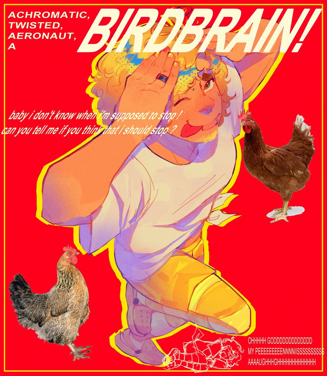 hankiiepanks's tweet photo. i keep on running like a chicken with it's head cut off https://t.co/q2KCyucaZO