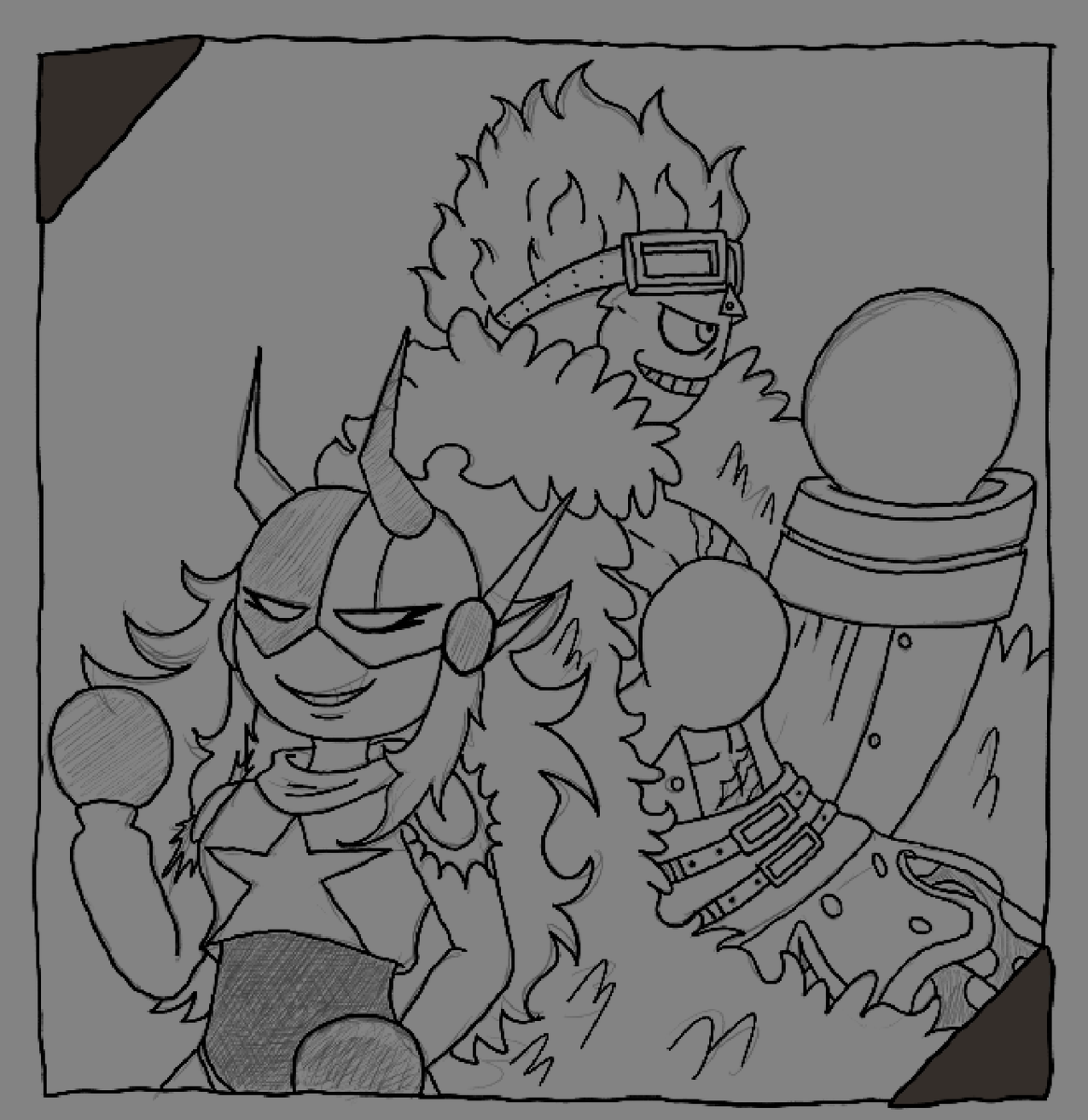 JimJammerARTS's tweet photo. #onepiece #onepieceoc #eustasskid

The Lineart is finally finished!! https://t.co/6Q0H9colXp