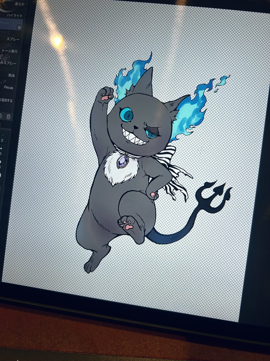 fairouzzzzzz's tweet photo. グリムが大好きなので描かせていただきました🐈‍⬛🎀 https://t.co/PtsxXUzhdq