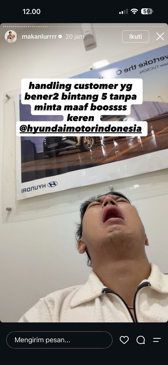 typookaruan's tweet photo. Dear @hyundaimobil hati hati aja
Lu ga tau ya kasus nyak kopsah yang tadinya pake kain dikepala sampe berubah pake peci terus tentang salad buah 10k😂
Gewees deh buat hyundai indonesia https://t.co/EDNpvXrsKd