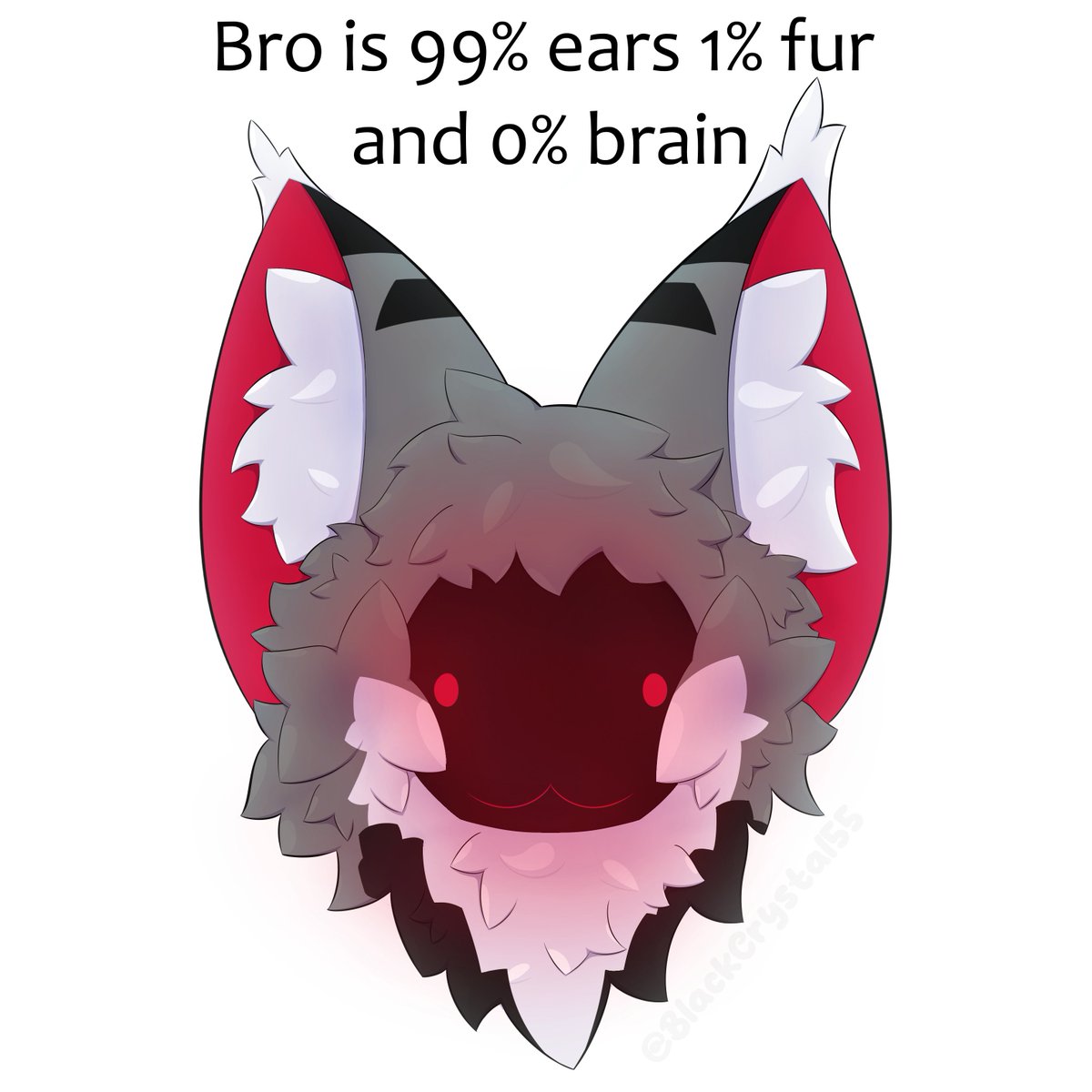 BlackCrystal55's tweet photo. no brain https://t.co/DgoR1UhCwY