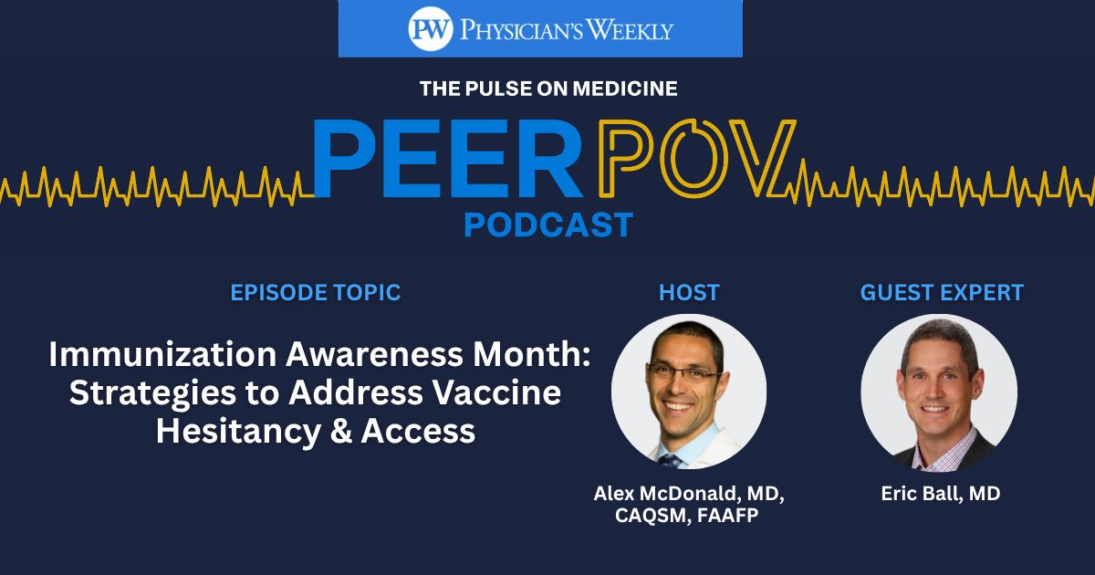 physicianswkly's tweet photo. 💉The loudest voices on #vaccines aren’t typically the most informed. 

Drs. McDonald (@AlexMMTri @KPSCALnews) &amp; Ball (@chocchildrens) break down how clinicians can reclaim the narrative—one patient, one conversation at a time.

Tune in▶️ https://t.co/KlkIywBWKi

#MedTwitter https://t.co/zfJd2VG0Ay