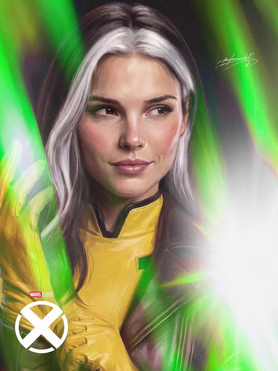 picsaesthe's tweet photo. Inde Navarrette as Rogue is pure chaos in the best way. 🥵👏🏻 https://t.co/aWBaKBmxNI