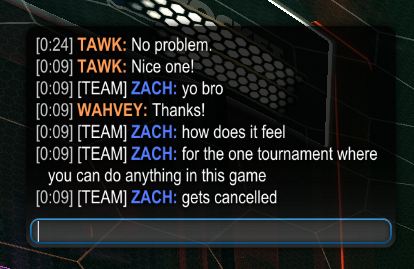 reekkanrl's tweet photo. @zach34___ @Spacestation this is how ur players behave? trying to humilliate me because the ENC got cancelled, the player who just made finals btw talking trash first without me saying anything before. https://t.co/n2gjE1VGHj