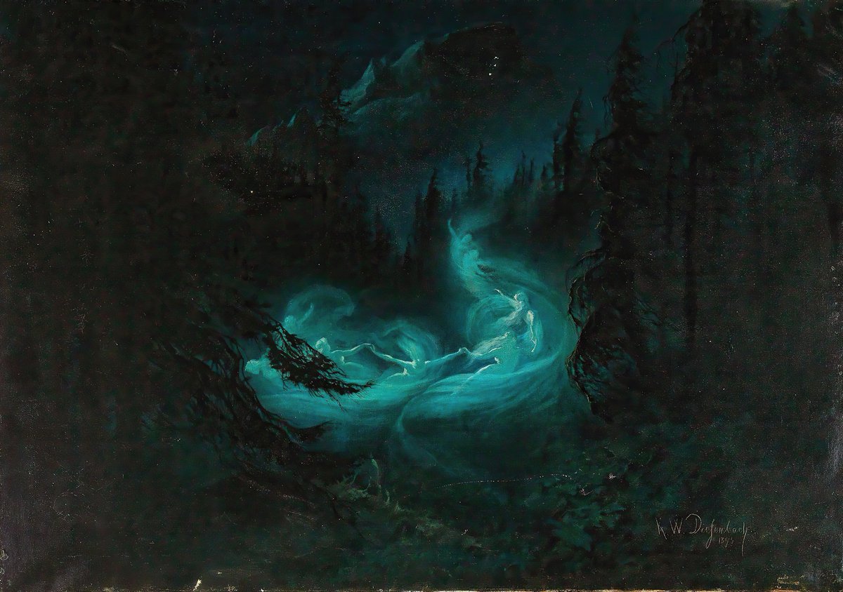 artenpedia's tweet photo. The Fairy Dance (1895)
Karl Wilhelm Diefenbach (German, 1851 – 1913) https://t.co/noViHKkJKC
