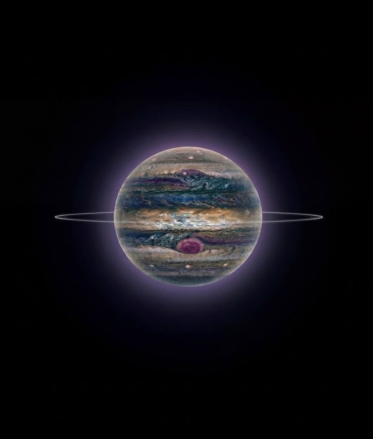 TTendenciaX's tweet photo. "Júpiter":
Porque la NASA publicó nueva imagen del planeta, capturada por el telescopio espacial James Webb, el telescopio más potente jamás construido. https://t.co/p2VTsHbv1B