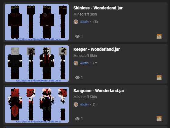 wictins's tweet photo. these exist now have fun #wonderlandjar
--
Skinless - https://t.co/ObkE4gB0yf
Keeper - https://t.co/EI4t6Kewtb
Sanguine - https://t.co/JgDSKrPpdC https://t.co/CW7410zLSj