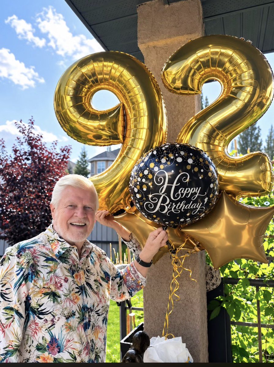 MJForbes's tweet photo. The man is an absolute wonder.  

Happy 92nd Hallsy. 🎂🙏 https://t.co/CYJBW7bP5F