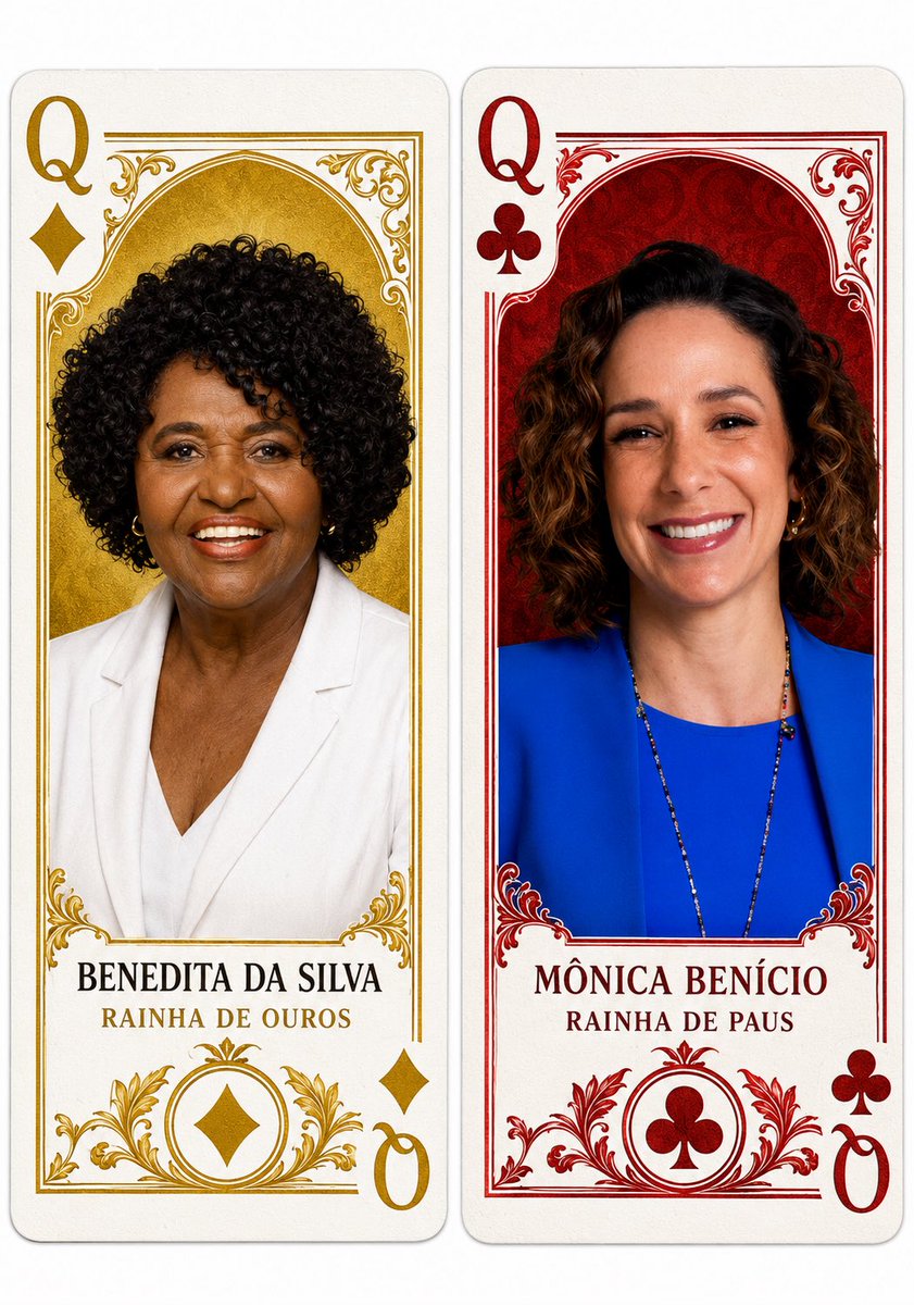 JacqueOmuniz's tweet photo. Minha cartada final: @dasilvabenedita  é @monica_benicio  senadoras! https://t.co/dtUD7iHyL3