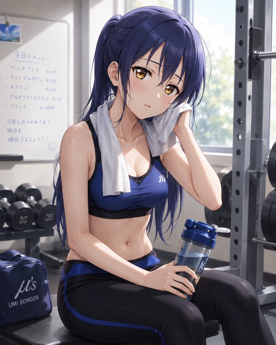 sunsetflowers67's tweet photo. #AIart️️️️️️️️️️️️️️️️️️️️️️️️️️️️️️️️️️️️️️️️️️️️️️️️️️️  #lovelive #園田海未

腹筋ローラー買いました😆

お腹だけではなくて、腕や胸にも効くぅうう😖

余分なお肉が気になる人にはオススメ！ https://t.co/nvAzMB75um