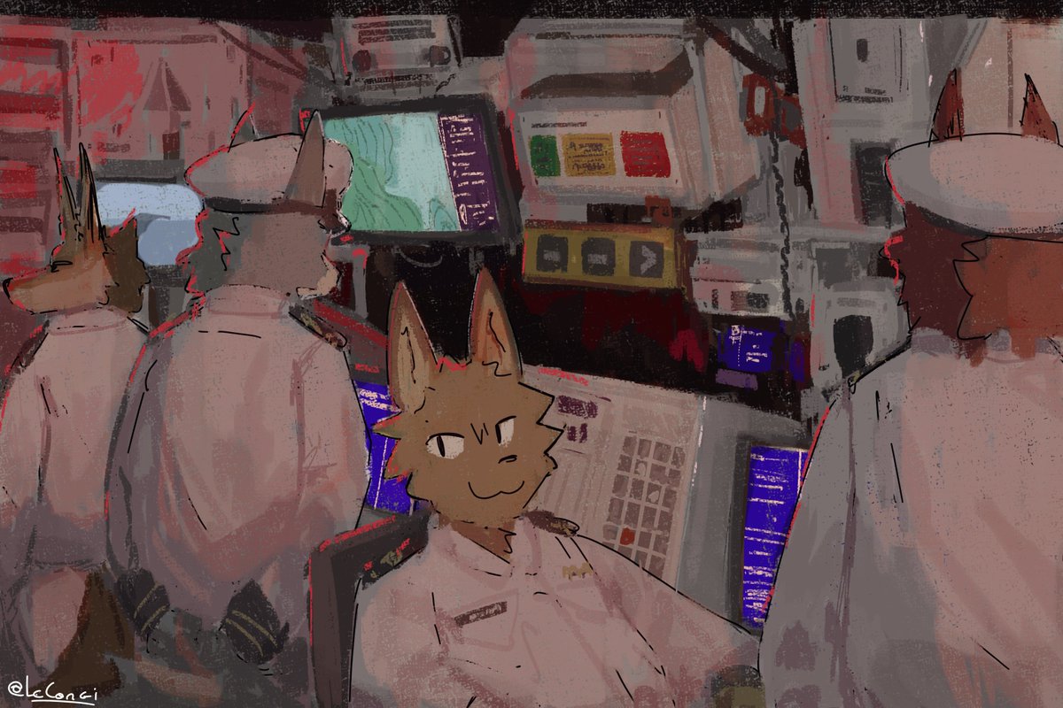LeCorgi____'s tweet photo. Ship Control Room https://t.co/pbGeOA7iyt