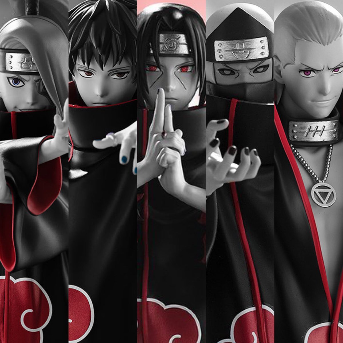 k42wKKihKBGTvXv's tweet photo. Noir Edge Collection-シリーズ5人が公開されました！！！！

#NARUTO #ナルト https://t.co/GfguecFsbV