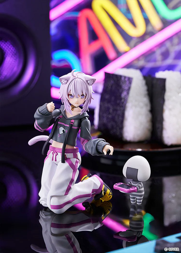 gsc_kahotan's tweet photo. ￣￣￣￣￣￣￣￣￣
figma 猫又おかゆ
＿＿＿＿＿＿＿＿＿
>> https://t.co/aUHQfC9vs1

▼グッスマ公式ショップ特典
おにぎりゃー（拘束）

ご予約は9月30日（水）まで🍙
#hololive #ホロライブ #maxfactory #figma https://t.co/e1PZVRvvxD