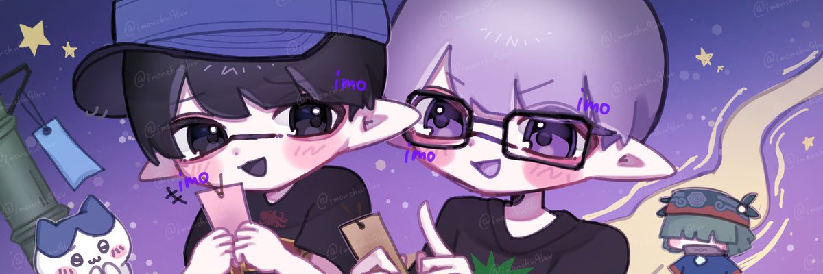 imonchu9luv's tweet photo. 七夕イカップル杯2026ファッション賞を描かせていただきました🎋⭐️ https://t.co/h9okAWlu7C