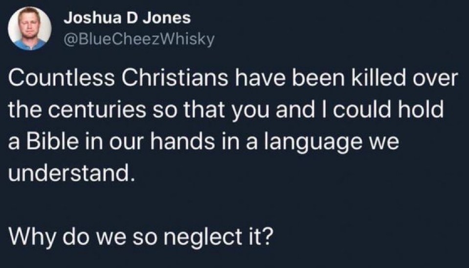 sola_chad's tweet photo. Read. Your. Bible. 📖✝️💯 https://t.co/xkXHp66D6J