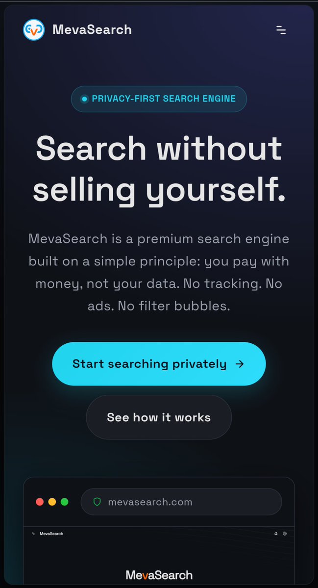 weborbiton's tweet photo. Hi everyone! 👋
We’d like to show you the new look of our key service. MevaSearch has received the Capsule Effect, and we’re considering redesigning our other self-hosted projects to match.
What do you think? https://t.co/ME4gqaB8tT