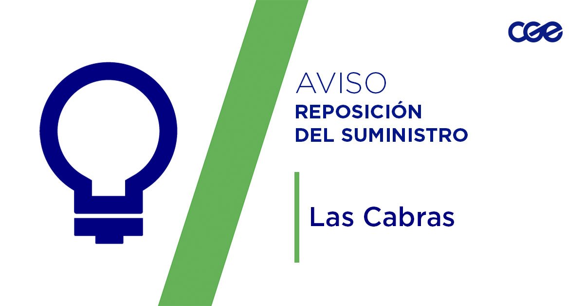 CGE_Clientes's tweet photo. Informamos a nuestros clientes de los sectores de Santa Adriana Oriente, Los Cóndores, Los Cóndores, Los Huemules, Las Araucarias; en la comuna de #LasCabras, la normalización del servicio. Verifica tus automáticos, si continúas sin energía, comunícate con tu número de cliente a nuestros distintos canales de atención 📲 y te ayudaremos a solucionar el problema.