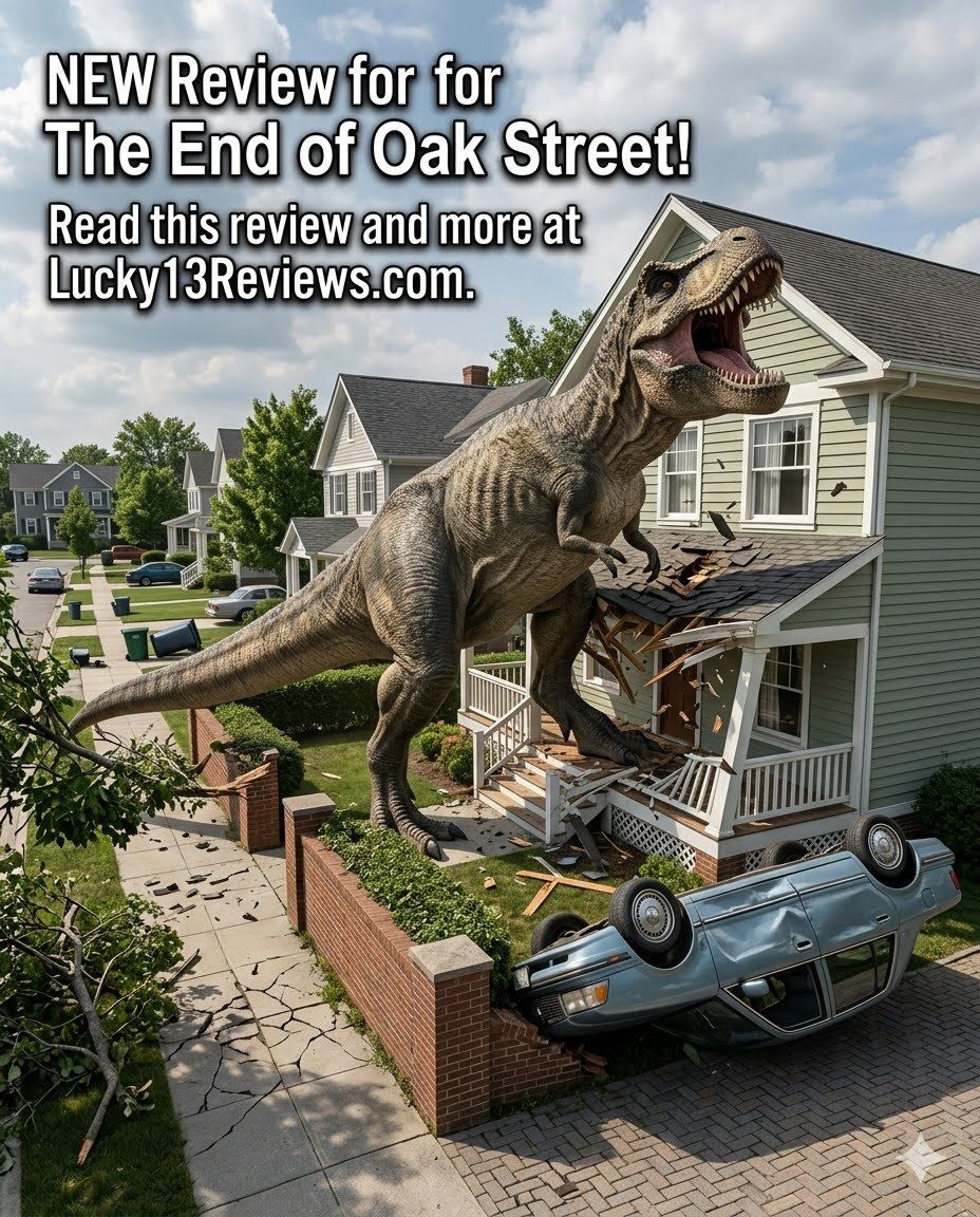 Lucky13Review's tweet photo. Review for #TheEndOfOakStreet Starring #AnneHathaway #EwanMcGregor directed by #DavidRobertMitchell and produced by #JJAbrams in a fun family Summer action film
https://t.co/bfYKXICP5C https://t.co/Vhr6PE3cRI