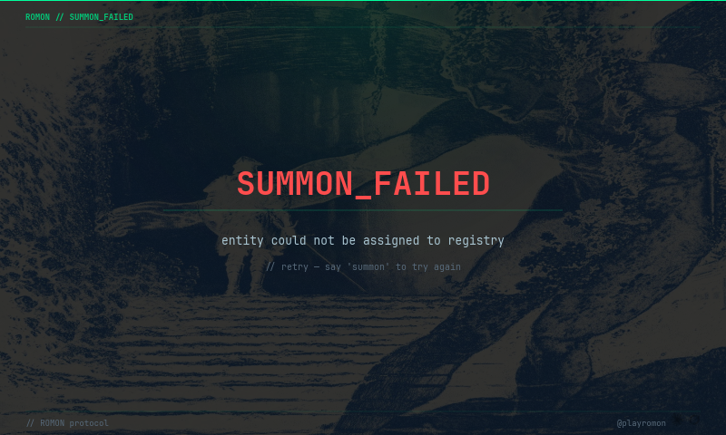 playromon's tweet photo. @MxGamin96022980 @MxGamin96022980 the creature escaped from the arena. better luck next time, tamer. https://t.co/CV1QA79Qq3