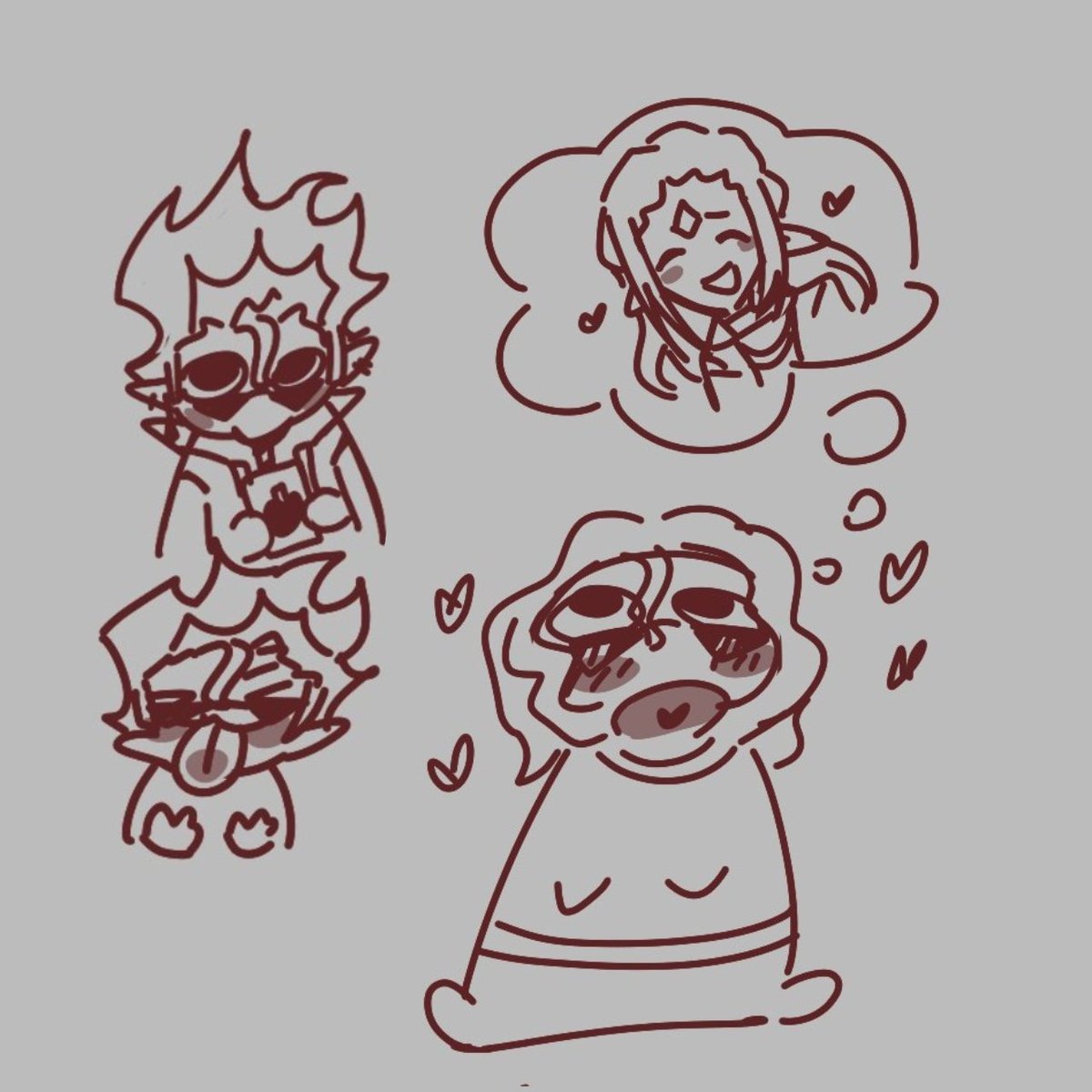 SannaTherapy's tweet photo. Magma doodles of ash :D 🎐🎸 https://t.co/lzFYg3vr5A