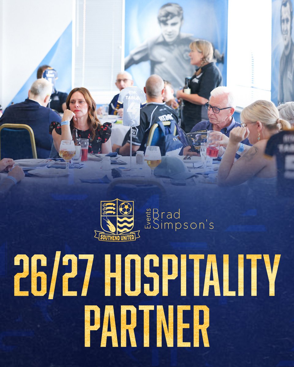 SUFCRootsHall's tweet photo. 🍴We are delighted to announce @events_brad as the Club's new hospitality catering partner for 2026/27!

Read more 👇