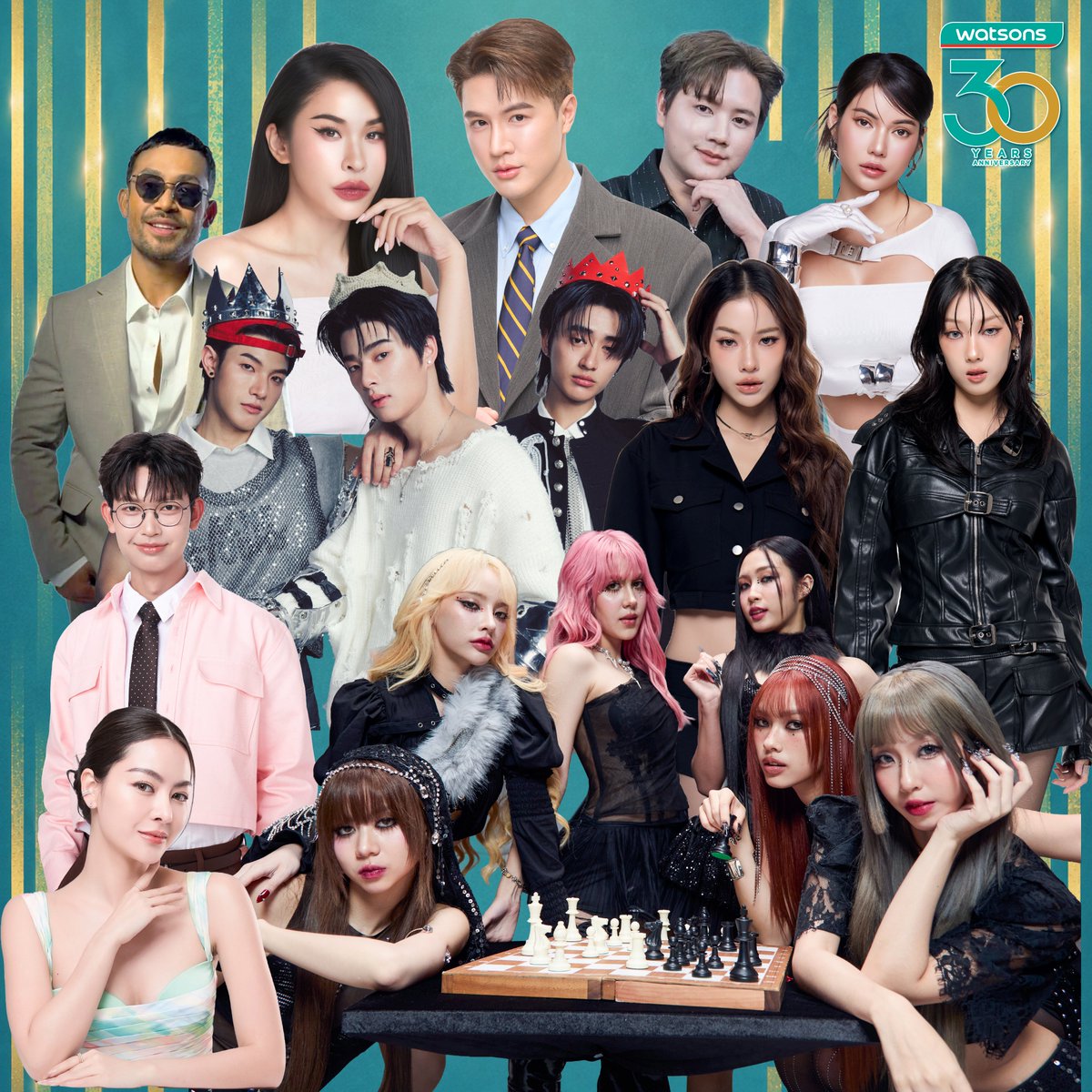 WatsonsThailand's tweet photo. 30 ปีทั้งที…วัตสันจัดใหญ่ไม่ธรรมดา 
 🎉เตรียมตัวมา “ฉลองให้สุด สนุกให้เต็มแม็กซ์” กับงานฉลองครบรอบ 30 ปีวัตสัน
พบกับโชว์สุดพิเศษจาก คุณบุรินทร์ พร้อมทัพศิลปินอีกมากมาย
และห้ามพลาด! มินิคอนเสิร์ตจาก ซี–นุนิว–Empress – Triple V ที่จะมาเสิร์ฟความสนุกแบบจุกๆ ให้เวทีร้อนกว่าเดิม!

และห้ามพลาดชมการแสดงโดรนสุดปัง ริมแม่น้ำเจ้าพระยา
แล้วมาเจอกันเยอะๆ น้าา

✨Suralai Hall, 7th Floor ICONSIAM
วันที่ 27 ส.ค. 69
เวลา 16.30 น.
#WatsonsxZeeNunew #30thanniversarywatsonsth #รีวิววัตสัน