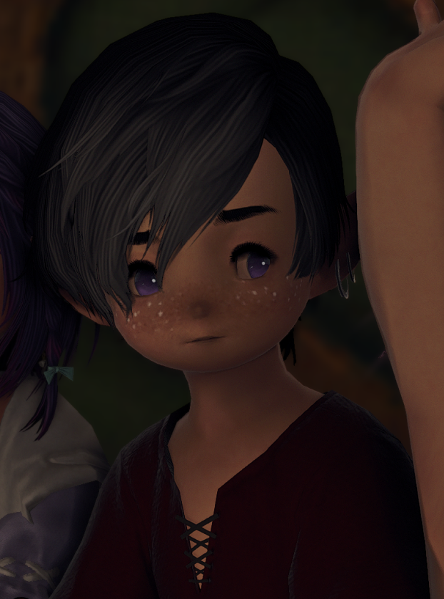 Luluka_FF's tweet photo. Looking back at old pictures of Luka, i have a running headcanon that he retired after Endwalker, and is a lot more reserved in his age. probably mid 30s atm https://t.co/Q8H0vklFkt