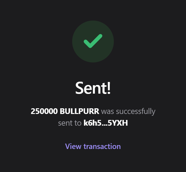 BULLPURR's tweet photo. Each wallet can receive 250,000 $BULLPURR  🪂

Leave your $Sol address and repost ♻️

Like and repost the pinned tweet 📌

First 500 wallets ⬇️ #SolanaAirdrop https://t.co/qfmSvxHYIs