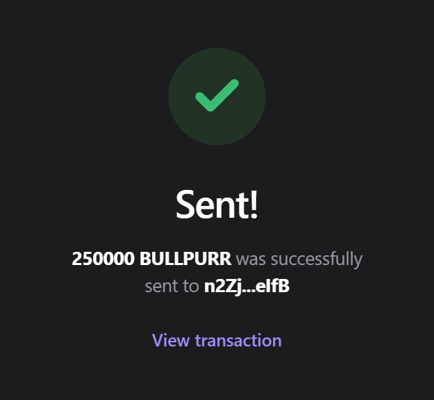 BULLPURR's tweet photo. Each wallet can receive 250,000 $BULLPURR  🪂

Leave your $Sol address and repost ♻️

Like and repost the pinned tweet 📌

First 500 wallets ⬇️ #SolanaAirdrop https://t.co/qfmSvxHYIs
