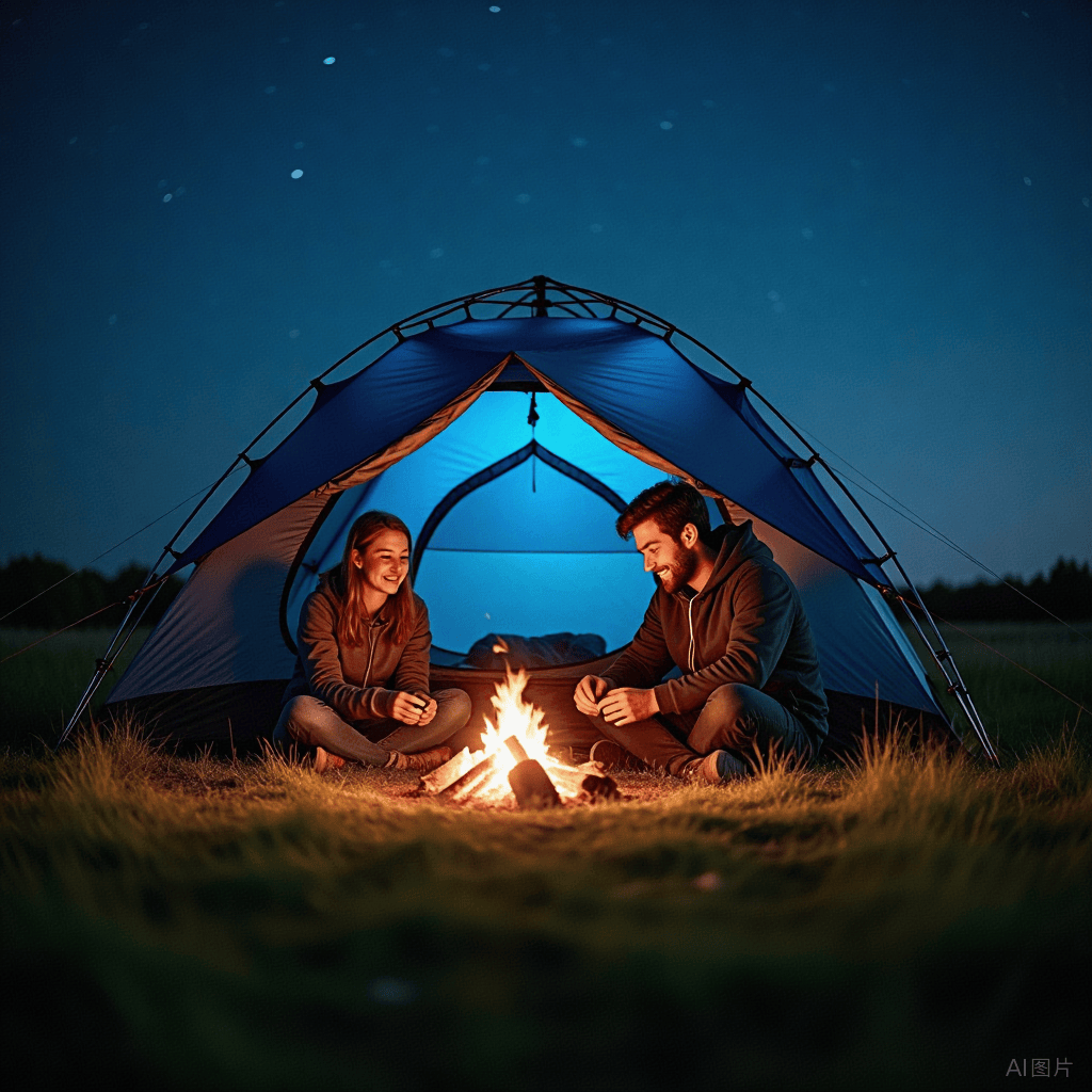 YoungAttack4's tweet photo. Cozy camp night: warm s'mores under starry sky, no notifications just fresh pine air. Perfect reset for the busy week! https://t.co/J64bNowNeg