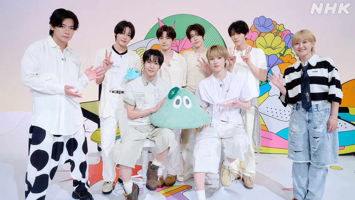 nhk_hamatta's tweet photo. 8月29日(土)夜8時の #沼ハマ は #NCTWISH 沼

SNSで話題の #ウィッシュコア って何⁉︎
#サーヤ も興味津々！

ハマったさんの作る青春動画にメンバー大感激🤩
青春感いっぱいのイス取りゲーム＆わちゃわちゃ質問コーナーも必見だぬ〜ん👀

https://t.co/NSug7y0lzW https://t.co/YA6c3vpmkq