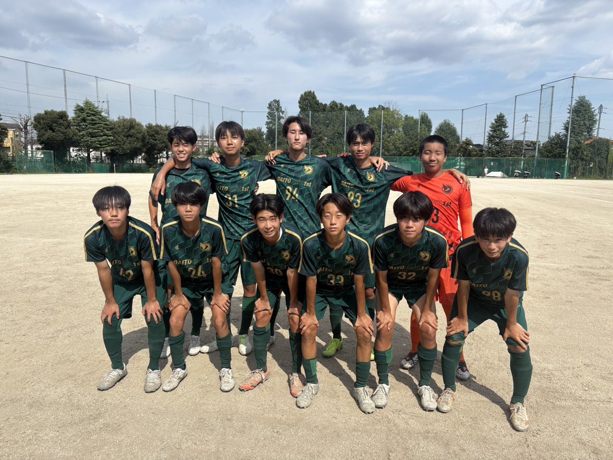 TokyoTreasure24's tweet photo. 🗓️8/20
👑Division 2
🟦保谷3-2大東文化第一🟩

⚽️得点者⚽️
🟦��谷
山本凰2、金井
🟩大東文化第一
星野、香川 https://t.co/Z6nqP5vqgk