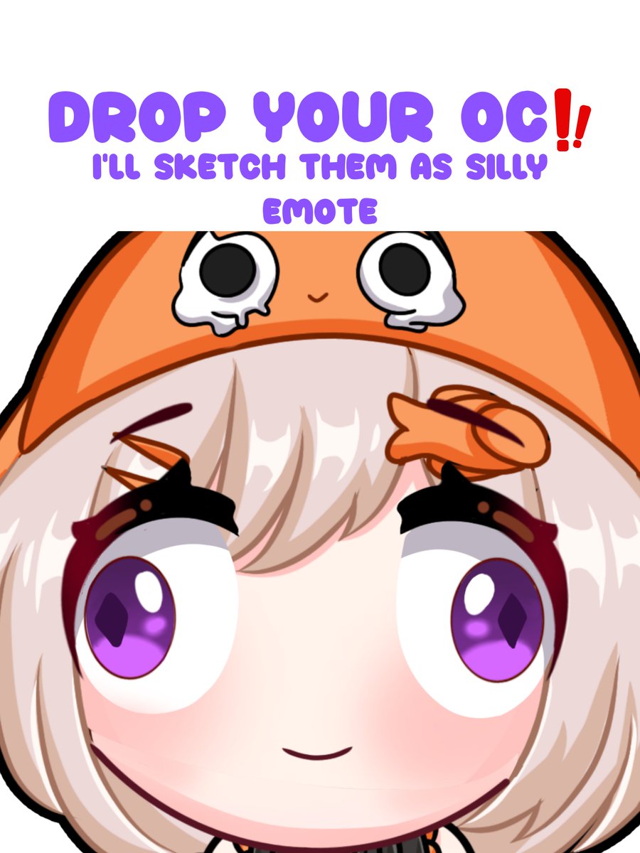 StudioSashimiii's tweet photo. 🚨 VTUBERS &amp; OC HAVERS I NEED YOUR BABIES!!! 🚨

DROP YOUR OC BELOWWW 🫵

i'm gonna kidnap a few of them and turn them into the most UNHINGED SILLY emote sketches i can think of

#ArtistOnTwitter #Vtubers #moots https://t.co/1JD49F2REL