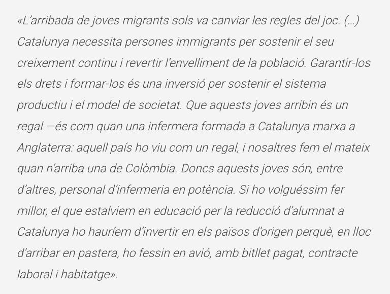 AlbanoDante76's tweet photo. A OCTUVRE fa temps que ho advertim. 
El 19 de maig d'enguany vam explicar com Jordi Pascual, màxim dirigent de Resilis demanava AUGMENTAR L'ARRIBADA DE MENORS NO ACOMPANYATS. 
Pascual va dir això al Parlament: https://t.co/VVc2swKsHy