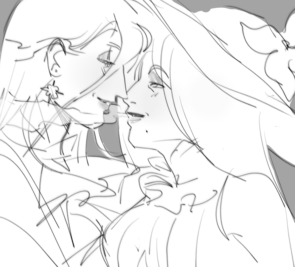 Irukiris's tweet photo. Reposting old art . Morimens rarepairs https://t.co/20KHm6KSXd