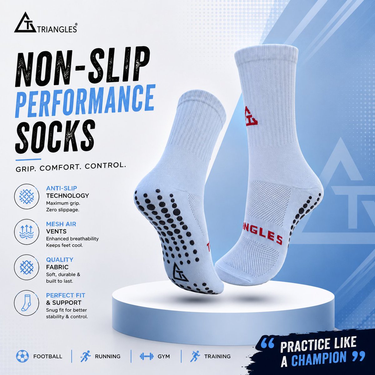 Trianglessports's tweet photo. I just published The Half-Second That Costs You the Ball https://t.co/XKOUF3jhoF 
#soccer #football #gym #gripsocks #running https://t.co/4QlmrHAWgu