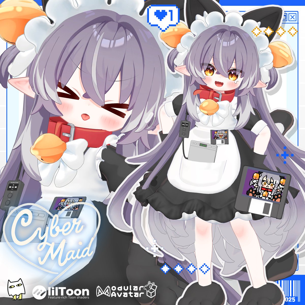to_ottotto's tweet photo. 🖥️⚡️🩷AKIBA電脳メイド
メルヴィ対応版をリリースしました。

メルヴィちゃん可愛すぎる❕❕❕❕❕❕
めちゃくちゃツボです❕❕❕
https://t.co/uH4ca5x0yY

#メルヴィ3D https://t.co/qjzBzR6ERE
