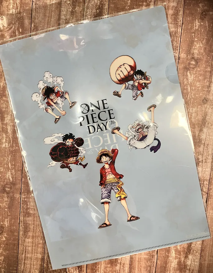 ONE PIECE 麦わらストア アニバーサリーイラスト クリアファイル 未 ONE PIECE 麦わらストア アニバーサリーイラスト クリアファイル 未