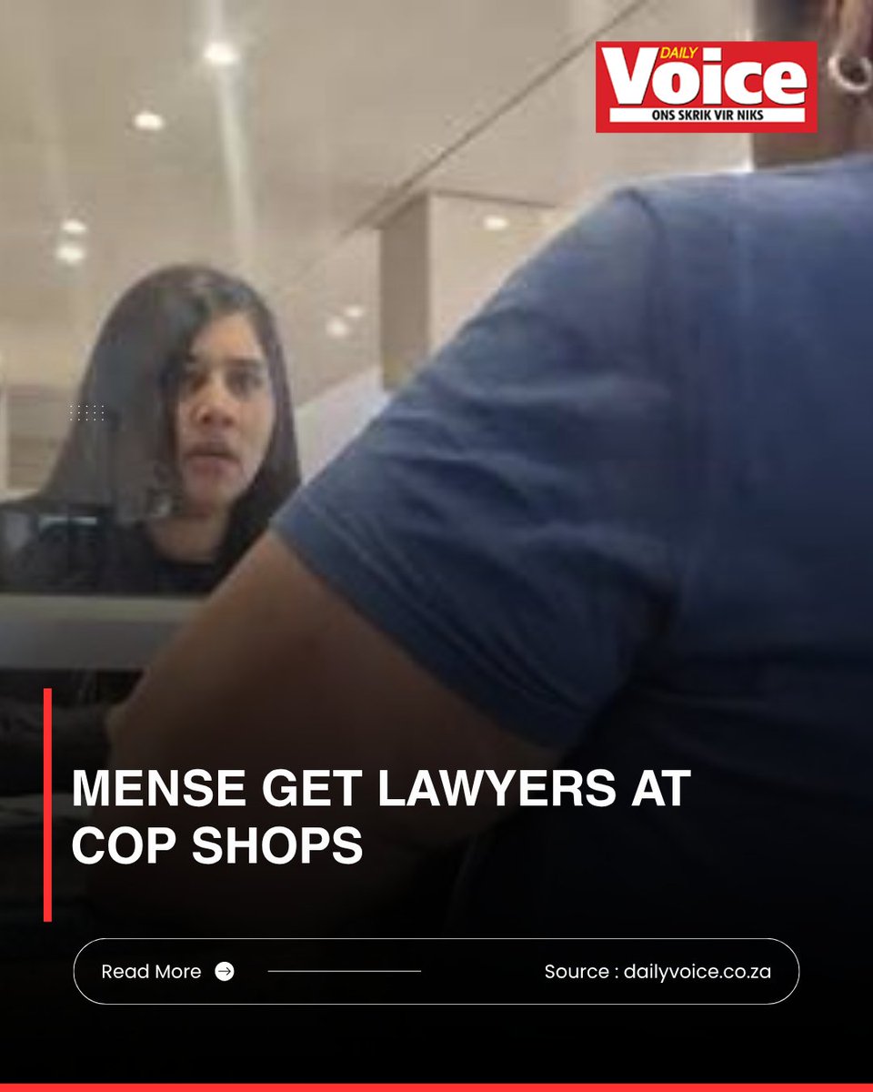 DailyVoiceSA's tweet photo. Mense on the Cape Flats could soon have a lawyer on hand when they open a case at the cop shop.

Read the full story: https://t.co/NAofBnr2iT

#DailyVoice #MitchellsPlain #CapeFlats #SAPS #Justice #Crime #CapeTown #WesternCape  https://t.co/JfBGkfyPyo