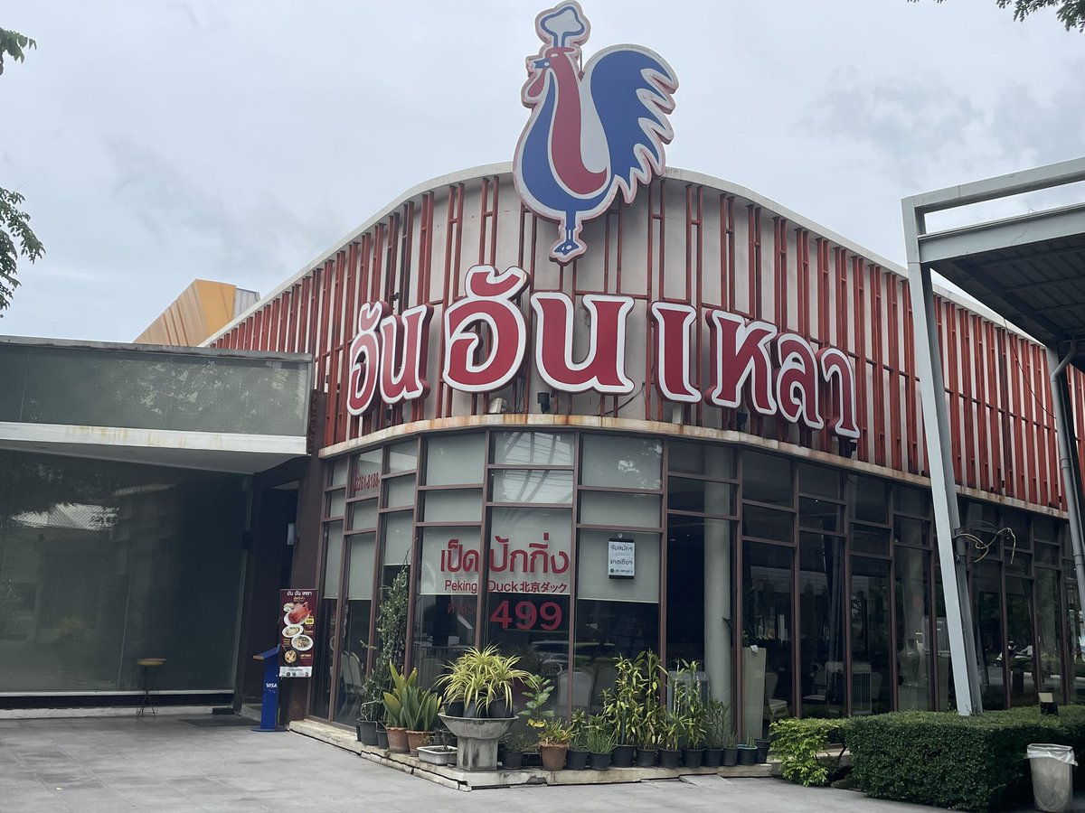 giwa0212's tweet photo. ホーチミン•バンコクの旅  
4日目-1
バンコクでは普段全く食べられないものと思い北京ダックの店に！
北京ダックに一品が付き499B(約2500円)で頂けます☺️
店員さんが巻いてくれました♪
脂の旨みと甘ダレ､シャキシャキのキュウリとネギが口の中で調和⁉️
感激の美味しさ😋
#アンアンラオ #北京ダック https://t.co/paIRuYfhWO