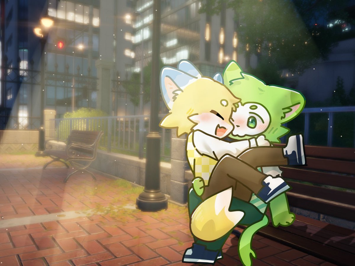 SNOWING0519's tweet photo. 啊呀忘记发在这里了！
#kemono #superanimalroyale https://t.co/eBtshEsAkY