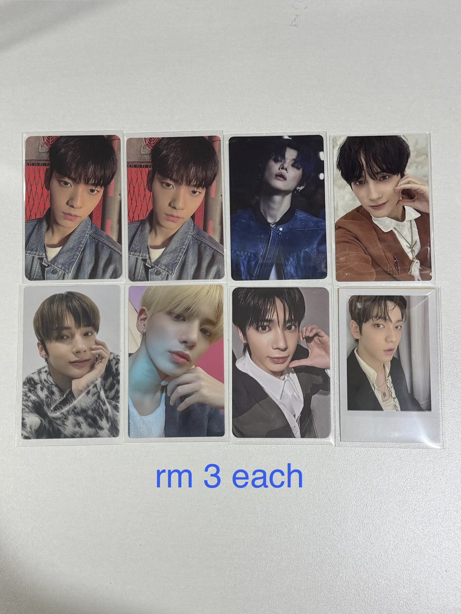 soobdae's tweet photo. 📓 wts txt photocards

✧ prio to those who buy more than 3 pcs
✧ please do not buy if sensitive to light scratches
✧ add postage wm 8 / em 13
✧ can open share
✧ dm to buy!

[#pasarTXT #pasarTXTmy] https://t.co/pms70pqff3