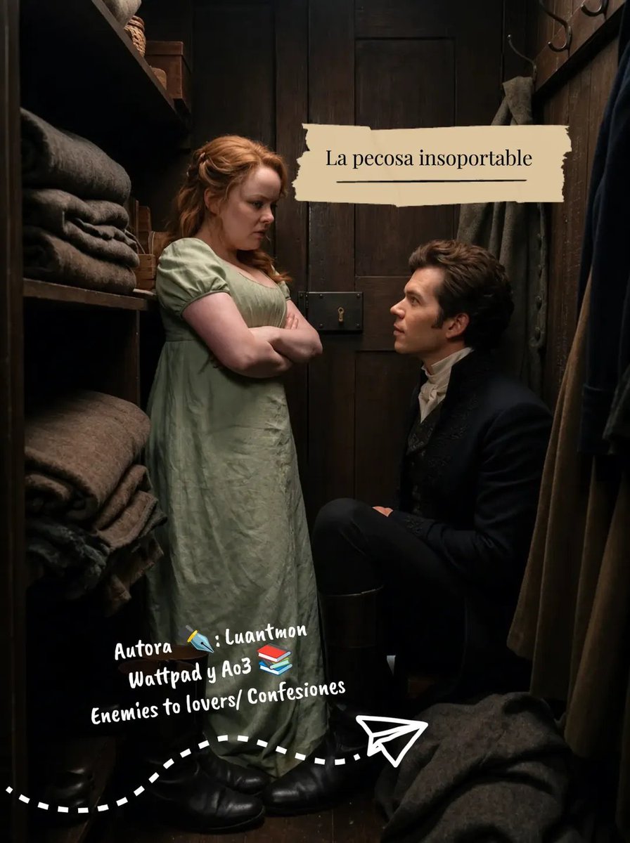 Lu_antmon's tweet photo. 🦋La pecosa insoportable🐝

Este es fanfic de 2 capitulos, del libro "Colin &amp; Penelope: Colección de Historias Cortas" en Wattpad y Ao3 📚 

https://t.co/fkDCh07UM0

#polin #fanfic #colinbridgerton #penelopefeatherington #bridgerton 

https://t.co/YpW31RgqTC https://t.co/dW7roxF5vJ