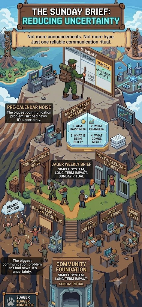 ChroneAxie's tweet photo. When people have no idea when the next official update will arrive, rumors naturally fill the gap. Humans do love turning an empty information box into a conspiracy factory.
A predictable weekly update removes much of that noise. https://t.co/DL9u4RpKOG