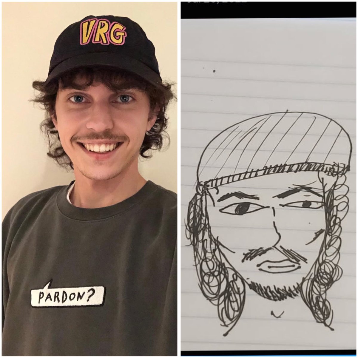 silicarecoil's tweet photo. Throwback to when I drew @kurtisconner and SENT HIM TO HIM WITH THIS MESSAGE??? Guys???? #wtf https://t.co/KyKCV4ITip
