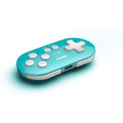 LadyAeyliora's tweet photo. I just received 8Bitdo Zero 2 Bluetooth Gamepad Keychain Sized Mini Controller for Switch, Windows, Android, macOS &amp; Raspberry Pi(Turquoise Edition) - Turquoise from Anonymous via Throne. Thank you! https://t.co/2QUYNS5L64 #Wishlist #Throne https://t.co/6lX9r1Z2Q0